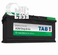 Аккумуляторы Аккумулятор TAB AGM Stop & Go  [213105] 6СТ-105 Ач R EN950 А 394x175x190мм